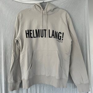 Helmut Lang hoodie in light gray